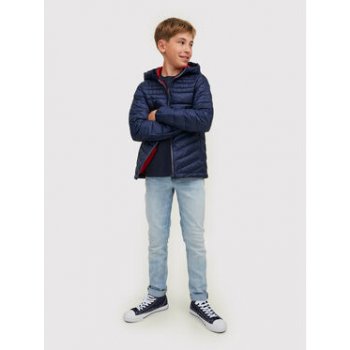 Jack & Jones Junior bunda Hero 12212568 tmavomodrá