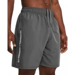 Under Armour Woven Wdmk Shorts Castlerock / White – Zboží Dáma