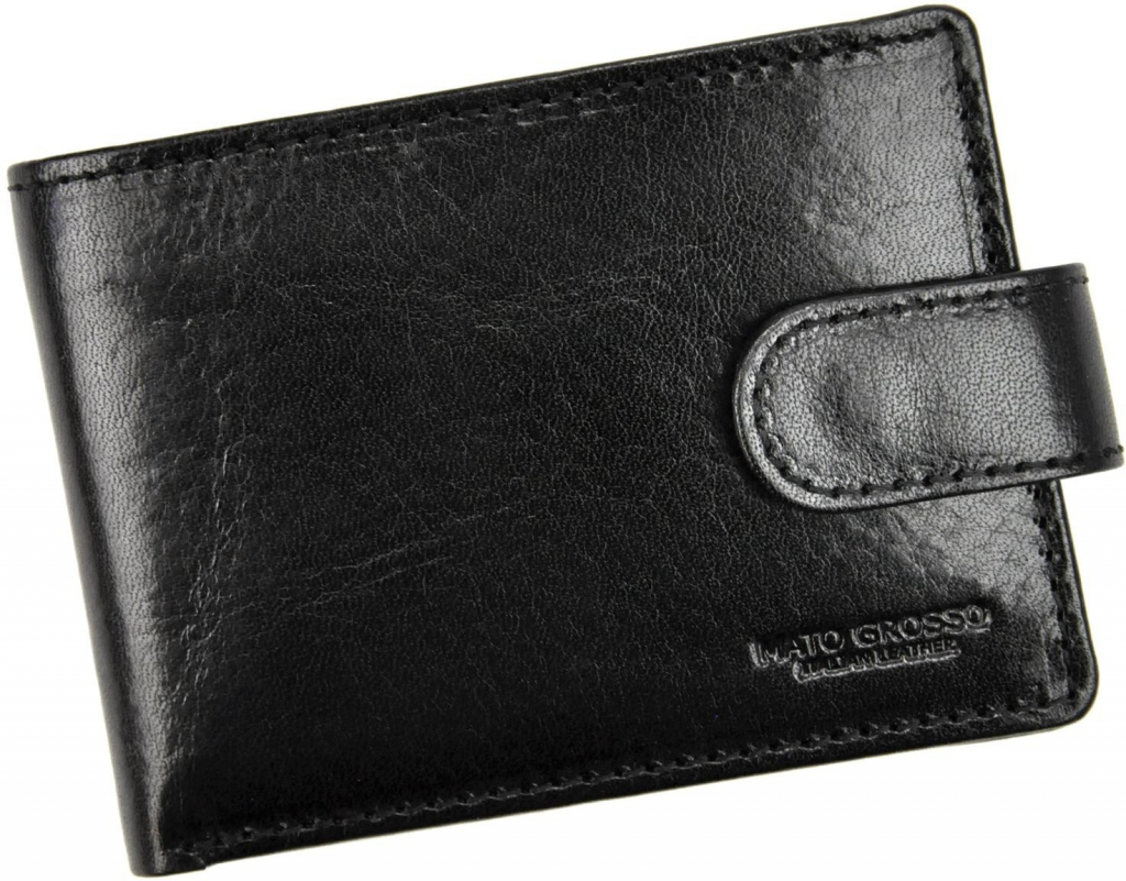 Mato Grosso Pánská kožená peněženka 0711 17 60 RFID černá