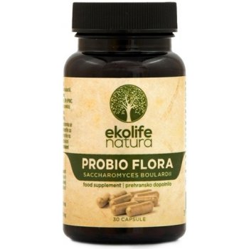 Ekolife Natura Probio Flora Sacharomyces Boulardi 30 kapslí