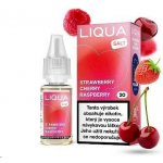 Liqua Salt Strawberry Cherry Raspberry 10 ml 20 mg – Zboží Mobilmania