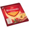 Sýr Krolewski Original uzený 45 % přírodní polotvrdý uzený sýr švýcarského typu plátky 100 g