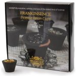 AWM, Ltd, S3 8AL Vonná pryskyřice kalíšky se stojánkem - Kadidlo - 12 Ks – Zboží Dáma