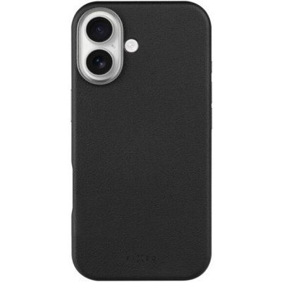FIXED MagLeather kožený kryt s MagSafe pro iPhone 17 - černý FIXLM2-1600-BK – Zboží Mobilmania