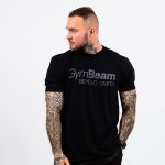 GymBeam tričko Beyond Limits black – Zboží Mobilmania
