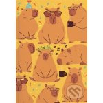 Baloušek Notes A5 linkovaný Kapybary BU069 16 – Zboží Živě