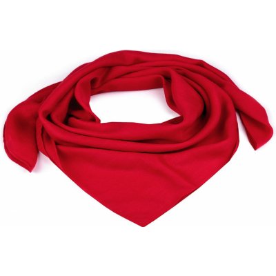 šátek jednobarevný 4 červená – Zboží Dáma