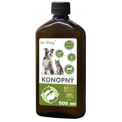 Dromy Konopný olej 500 ml – Hledejceny.cz