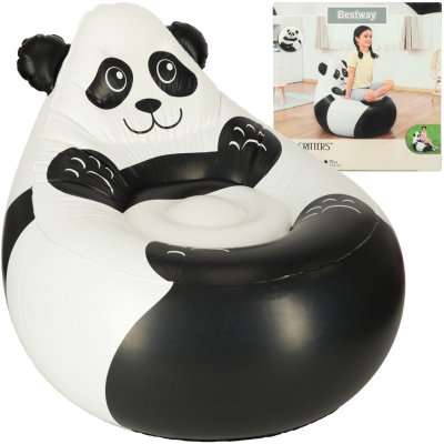 Bestway nafukovací křeslo pro nejmenší panda 72x72x64 cm