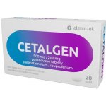 CETALGEN POR 500MG/200MG TBL FLM 20 II – Zboží Mobilmania