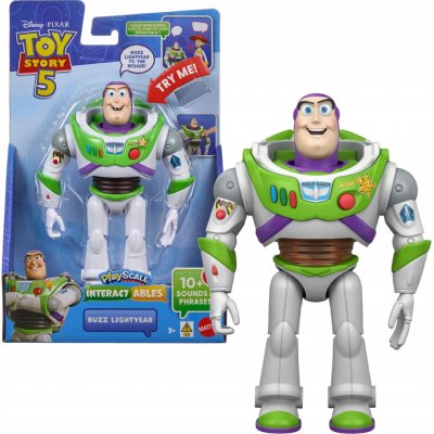Mattel Toy Story 5 Mluvící Buzz Rakeťák 18 cm – Zboží Mobilmania