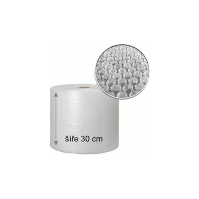Bublinková fólie šíře 30 cm, návin 100 m – Zboží Dáma