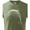 Dětské tričko dětské tričko Delfín, Military 69