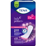 Tena Lady Protect+ Normal Night Inkontinenční vložky 10 ks – Sleviste.cz