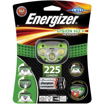 Energizer Headlight Vision HD + 225lm