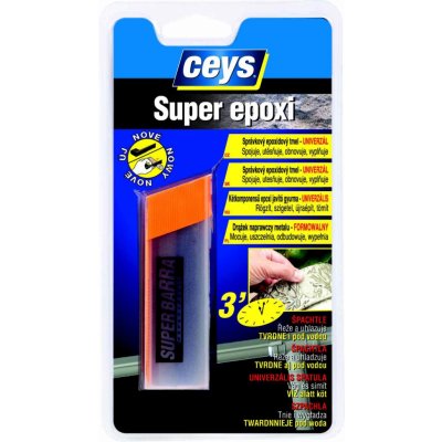 CEYS Super Epoxi epoxidový tmel kov 27g – Zbozi.Blesk.cz