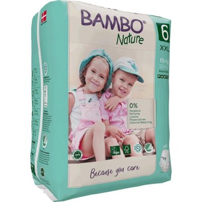 Bambo nature tréninkové kalhotky XL 18-30 kg 18 ks – Zboží Mobilmania