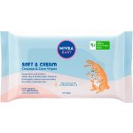 NIVEA Baby Ubrousky Soft & Cream 57 ks – Zboží Dáma