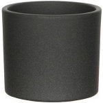 Mica Decorations Keramický květináč Palu 12 cm tmavě šedý – Hledejceny.cz