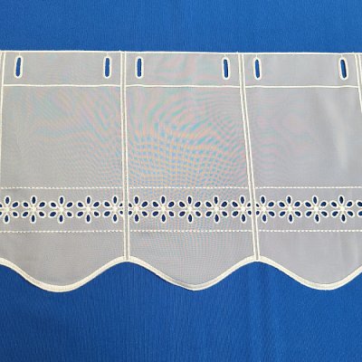 Záclona na vitrážku GERSTER 11539/0002 smetanová 60 cm – Zboží Mobilmania