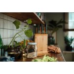 Fiskars Functional Form Bambusový blok 3 nože 1057553 – Zboží Dáma