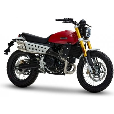 Fantic Caballero 500 Scrambler MY25 Modrá – Sleviste.cz