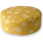 GADEO meditační polštář Chmýří žlutá špaldové slupky polštář se špaldovými slupkami + potah 40x15 – Sleviste.cz