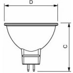 Philips LED žárovka CorePro LEDspot ND 7-50W 827 MR16 36D – Hledejceny.cz