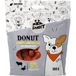 VetExpert Mr.Bandit poch. DONUT jehněčí s kachnou 500 g