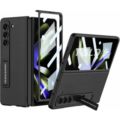 GKK HOLDER Kryt se stojanem Samsung Galaxy Z Fold 5 5G CARBON – Zboží Mobilmania