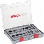 Bosch Smíšená sada tvarových fréz s vřetenem 8 mm, 15 ks, smíšené 2607017472 – Sleviste.cz