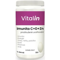 Vitalin Imunita C+D+Zn 90 tablet