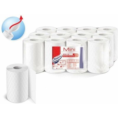 Linteo MIDI, dvouvrstvé, bílé, 12 x 50 m – Zboží Dáma