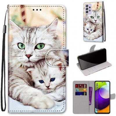 Pouzdro Trendy Cross case Kočka a kotě – Samsung Galaxy A52 / A52 5G / A52s 5G – Zbozi.Blesk.cz