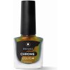 Zdobení nehtů ENII NAILS Chrome Liquid 4 Tekutý chromový prášek zlato zelená aurora 8 ml