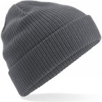 Beechfield zimní čepice beanie z organické bavlny šedá – Sleviste.cz