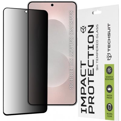 Techsuit ochranné sklo 111D Privacy Full Glue pro Samsung Galaxy S25 Edge černé 157054 – Zboží Živě