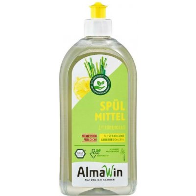 AlmaWin Tekutý prostředek na mytí nádobí citronová tráva 1,042 l – HobbyKompas.cz