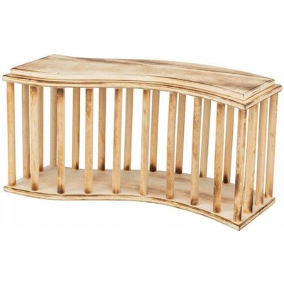 Trixie Jesličky na seno samostatně stojící z opalovaného dřeva 37 x 19 x 13 cm – Zboží Mobilmania