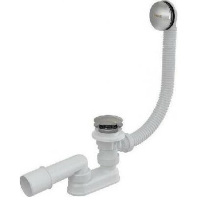 Ravak Odtokové systémy - Vanová odtoková a přepadová souprava, délka 570 mm, ClickClack, chrom, X01377 – Hledejceny.cz