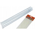Crownman CM-1790061W Nylonová stahovací páska 2,5 x 100 mm bílá 100 ks – Zboží Dáma