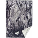 Klippan Vlněná deka Moomin on the run black Černá 130x180 – Zboží Dáma