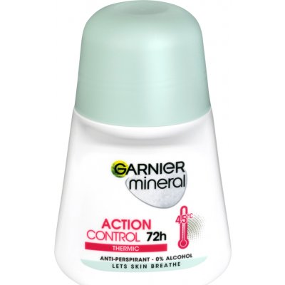 Garnier Mineral Action Control Thermic Woman antiperspirant roll-on 50 ml – Zboží Mobilmania
