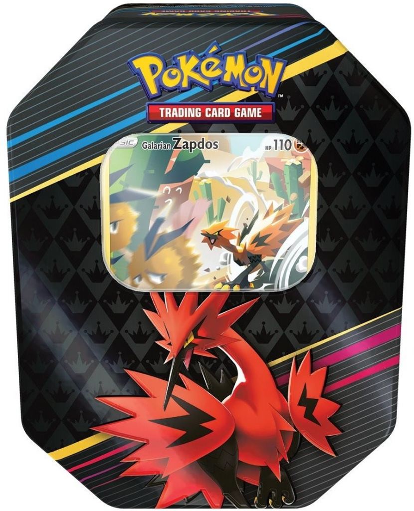 Pokémon TCG Crown Zenit Premium Art Tin - Galarian Zapdos