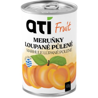 Ati Fruit Meruňky loupané půlené 425 ml – Zboží Dáma