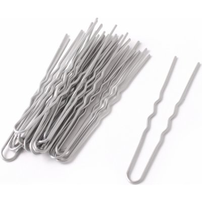 Stříbrné vlásenky Varianta: střední 6,5 cm – Zboží Dáma