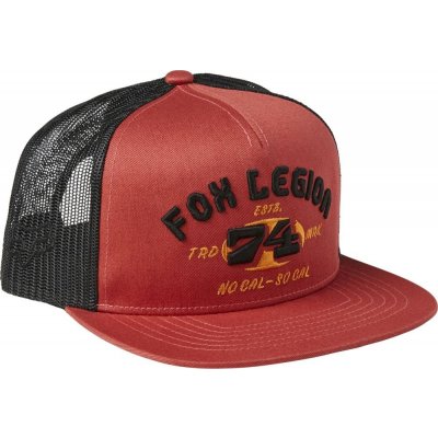 FOX At Bay Snapback Red Clear