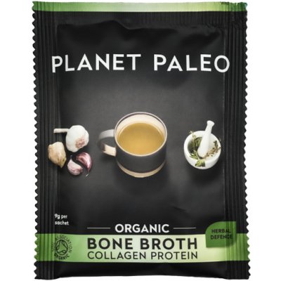 Planet Paleo Bio sušený vývar protein Bylinky 9 g