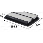 Vzduchový filtr VALEO 585455 – Hledejceny.cz