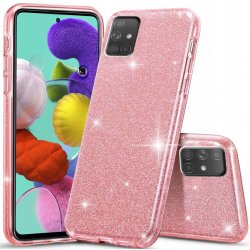 Pouzdro Forcell Shining Samsung Galaxy A51 ružové